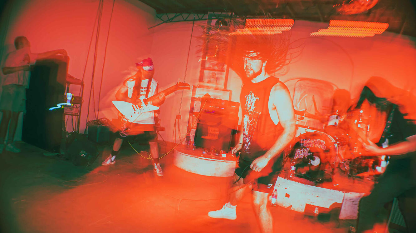 Caustic at The Electric Church on 8/4/23.