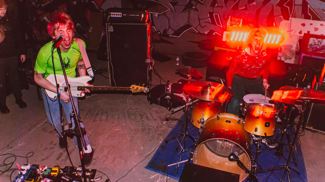 Venus Twins in an Abandoned Warehouse on 3/17/23.